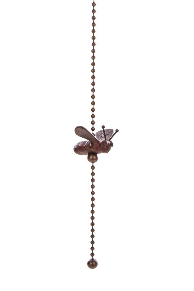 Upgradelights Pair of Oil Rubbed Bronze Bee Fan Pulls