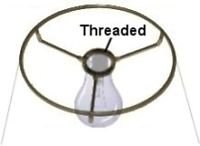 Beige Linen 12 Inch European Drum Lampshade with Uno Fitter 6x12x8