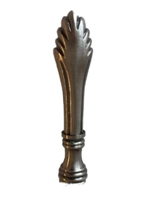 Upgradelights Solid Pewter Vintage Spire Decorative Finial
