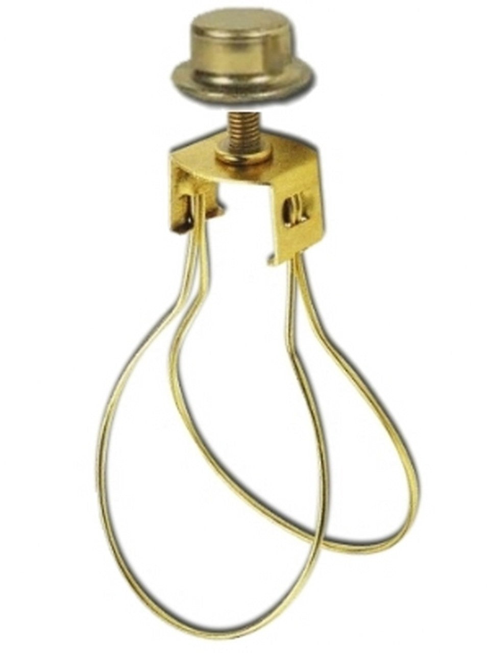 UpgradeLightsÌÎå«Ì´å Lamp Shade Bulb Clip Adapter Clip Bulb Onto Shade with Attaching Finial