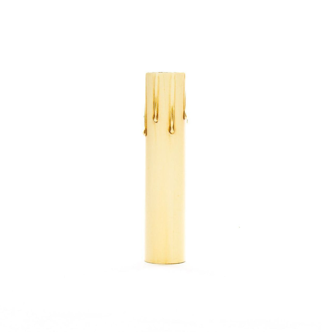 UpgradelightsÌÎå«Ì´å 6 Inch Ivory Fibre Drip Candle Cover Replacement with Edison Base