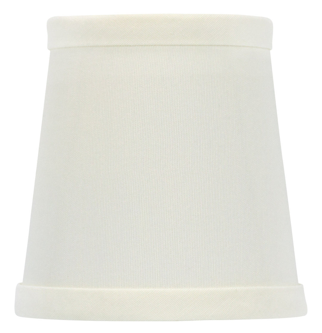UpgradeLights Eggshell Silk European Barrel 4 Inch Chandelier Shades