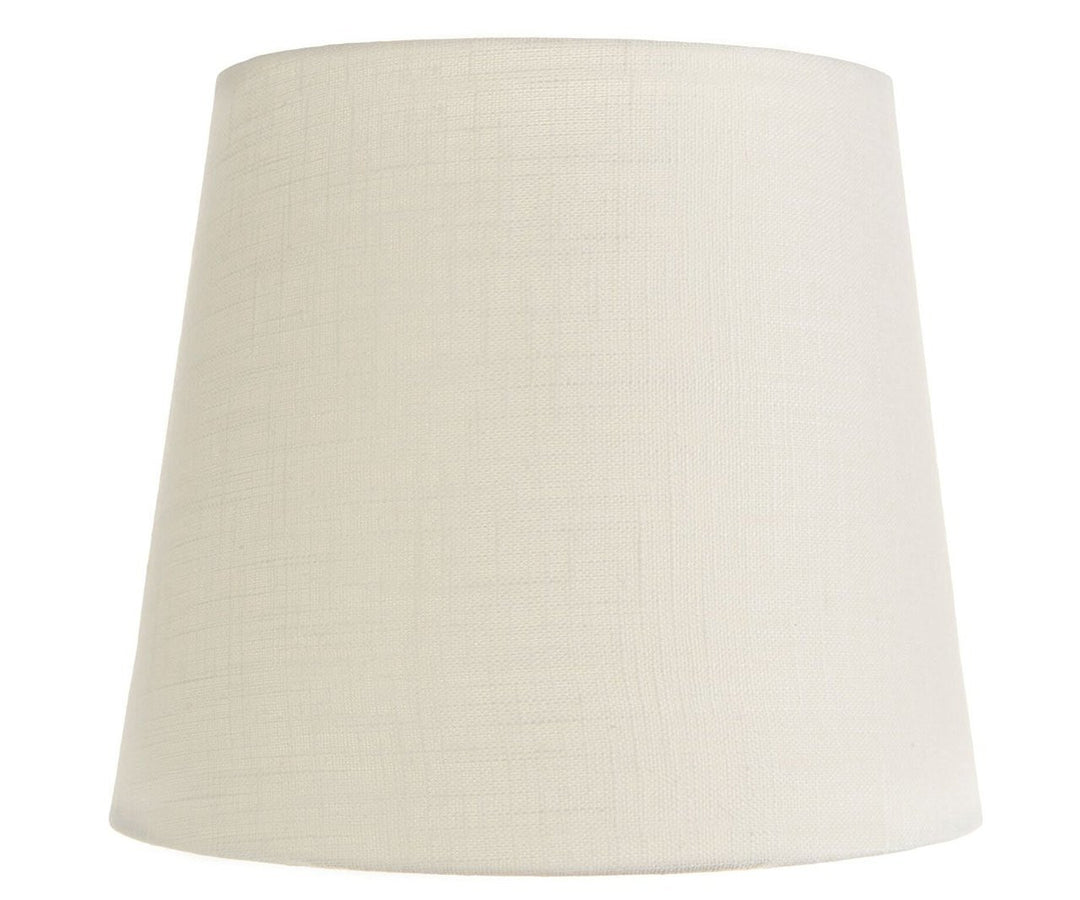 Upgradelights White Silk 4 Inch Retro Drum Clip On Chandelier Lampshade