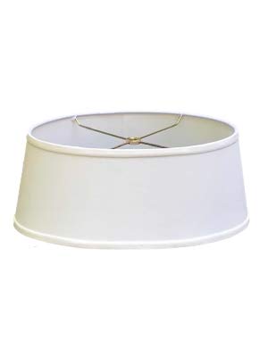 Shallow oval lamp deals shades