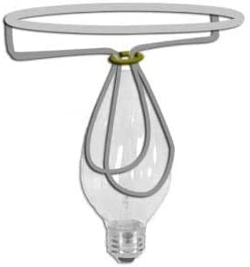 Cream Silk 6 Inch Empire Mini Clip On Chandelier Lamp Shade
