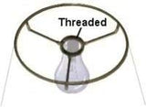 Beige Linen 10 Inch European Drum Lampshade with Uno Fitter 6x10x7.5