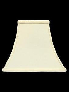 Square Bell 6 Inch Clip On Chandelier Lampshade (Set of 6) 3x6x6