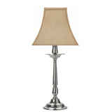 UpgradeLights Tan Square Bell 8 Inch Candle Stick Replacement Lamp Shade
