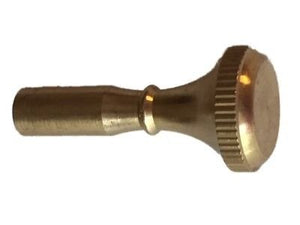 Upgradelights Solid Brass 1.25 Inch Knurled Key