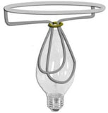 White Linen 6 Inch Linen Uno Lamp Shade Replacement