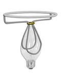Upgradelights Eggshell Silk 3.5 Inch Mini Bell Clip On Chandelier Lampshade 2.5x3.5x3.5