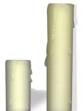 UpgradeLights Set of 6 Chandelier Cover Sleeves Bees Wax Socket Covers (6 inch)