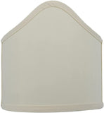 Scalloped Wall Sconce 8 Inch Shield Half Lamp Shade