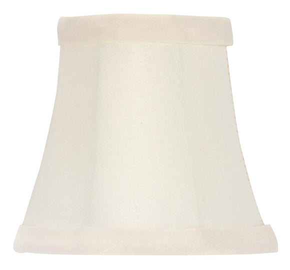 UpgradeLights 4 Inch European Drum Style Chandelier Lamp Shade Mini Shade Eggshell Color
