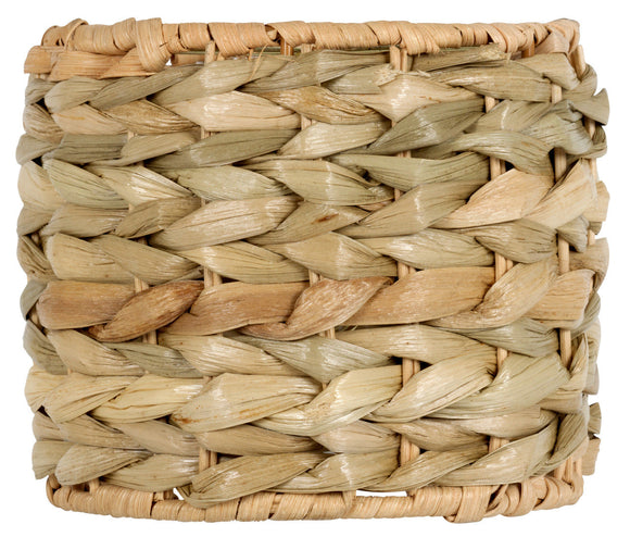 UpgradeLights Seagrass 5 Inch Drum Clip On Chandelier Lamp Shade