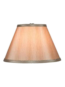 Bronze Silk 12 Inch Empire Lampshade with Washer Fitter 6x12x8