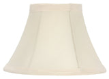 UpgradeLights Set of 2 Chandelier Lamp Shades 6 inch Eggshell Silk(Ui20)