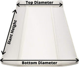 Black Silk Cut Corner Square Bell 16 Inch Lampshade with Matching Harp and Finial