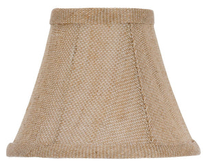 UpgradeLightsÌÎå«Ì´åÂ 6" Natural Linen Barrel Bell Chandelier Lamp Shade