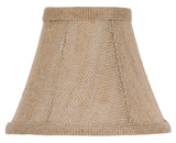 UpgradeLightsÌÎå«Ì´åÂ 6" Natural Linen Barrel Bell Chandelier Lamp Shade