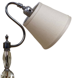 Beige Linen 6 Inch Linen Uno Lamp Shade Replacement