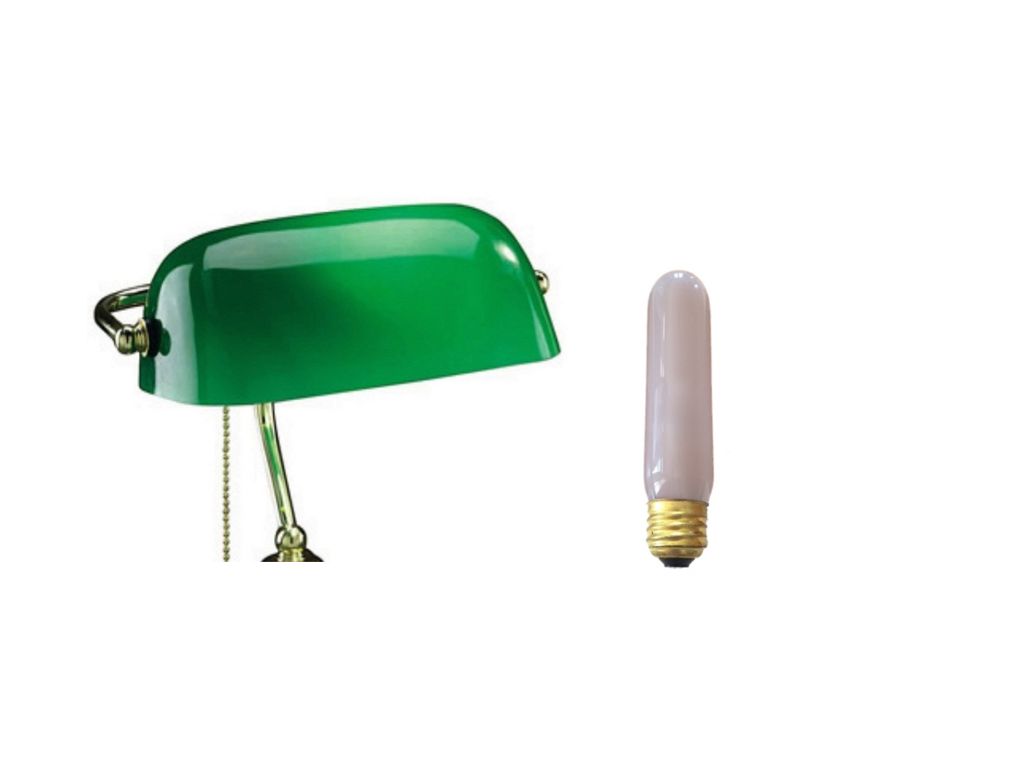 Upgradelights Green Glass Bankers Lamp Shade Replacement (Bulb Included)