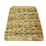 UpgradeLights Sea Grass Chandelier Lamp Shade, Set of Six Shades, 5 Inch Retro Drum, Clips Onto Bulb. Model: Ui#29