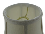 UpgradeLights Eggshell Linen 10 Inch Flared Drum Lampshade with Uno Fitter