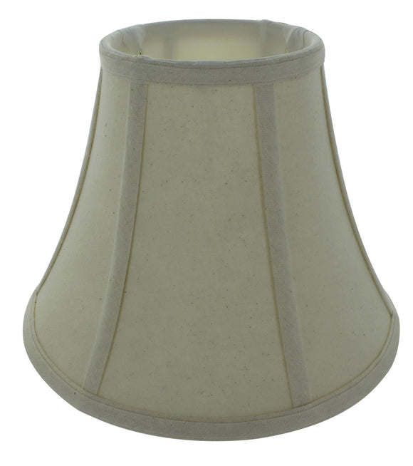 UpgradeLights Eggshell Linen 12 Inch Flared Drum Lampshade with Uno Fitter