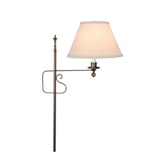 UpgradeLights Beige Linen 8 Inch Clip on Lampshade Replacement