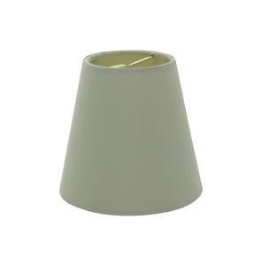 4 Inch White English Barrel Silk Chandelier Shades
