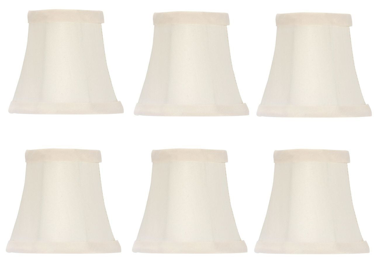 White deals chandelier shades